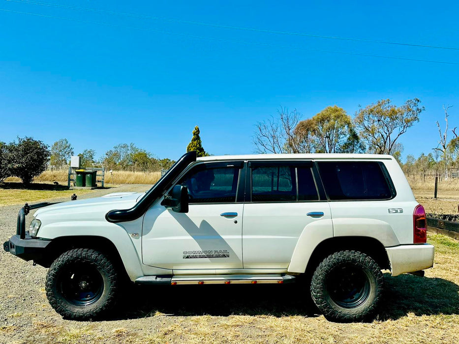 Nissan Patrol GU TB45 & TB48 - 5" Snorkel - Basic Weld Powder Coated