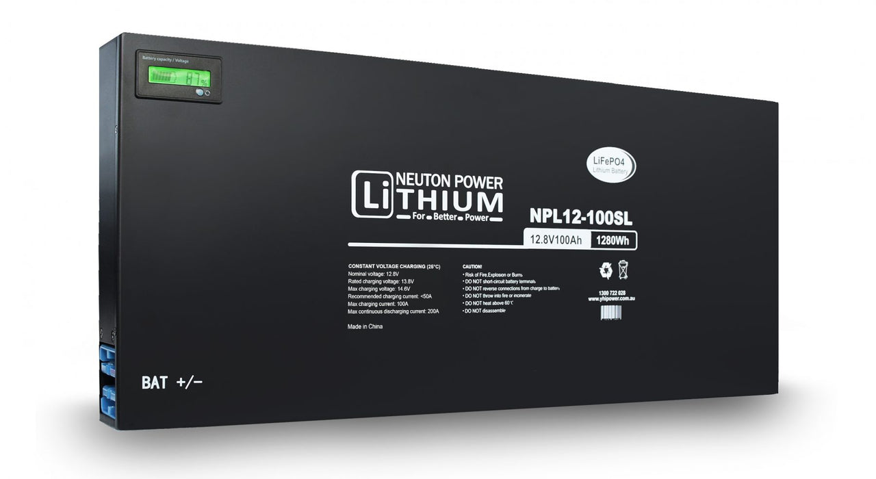 Neuton power 100a panel battery LifePO4