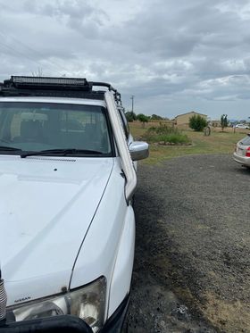 Nissan Patrol GU TB45 & TB48 - Petrol - Tapered Guard Entry Snorkel - Basic Weld Polished
