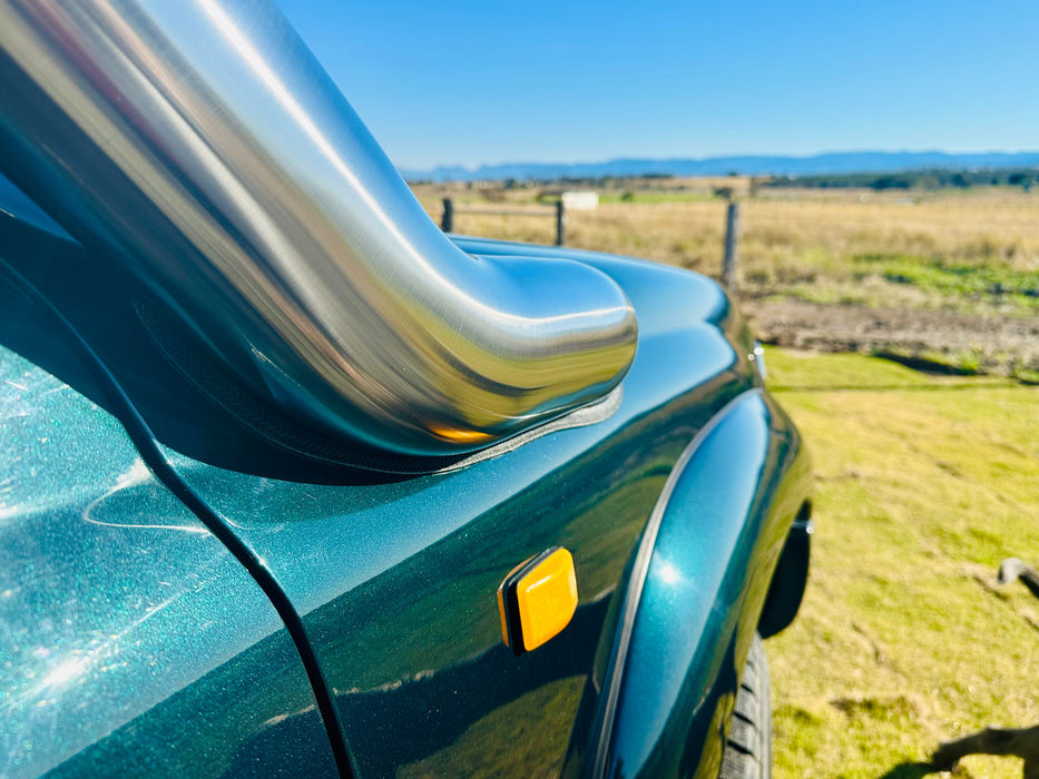 Toyota Landcruiser 80 Series - 4" Mid Entry Snorkel - Seamless Powder Coated