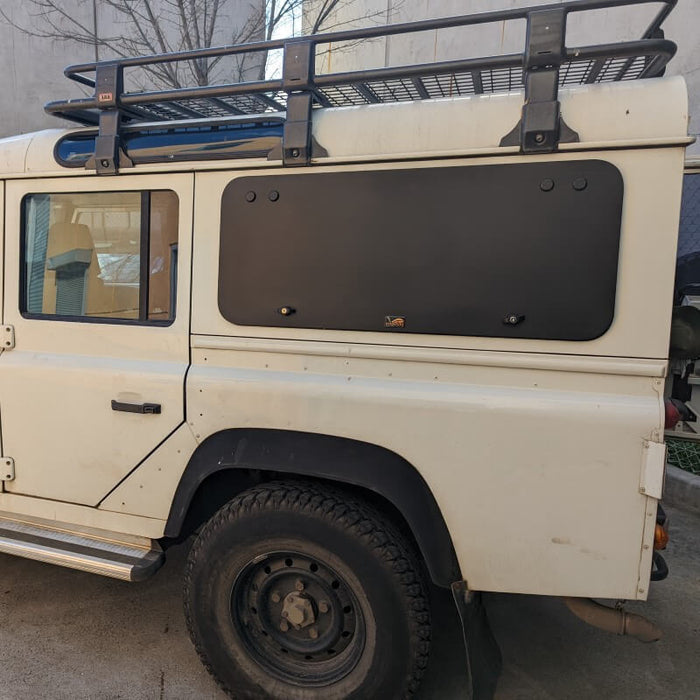 Gullwing Window – Land Rover Defender 90 and 110 – Emuwing