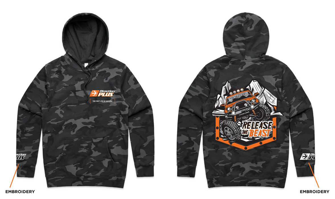 Grey Camo Hoodie