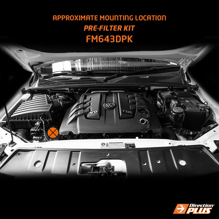 Fuel Manager Pre-Filter Kit VOLKSWAGEN AMAROK (FM643DPK)