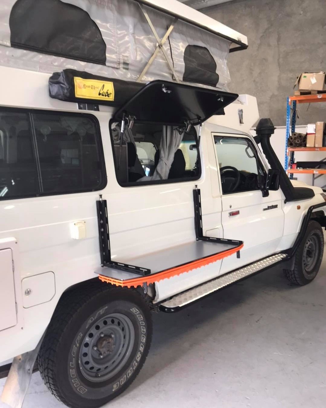 Gullwing Window – Land Cruiser Troop Carrier 75 and 78 series 1984 – P ...