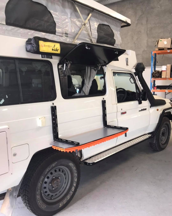 Gullwing Window – Land Cruiser Troop Carrier 75 and 78 series 1984 – Present – Emuwing