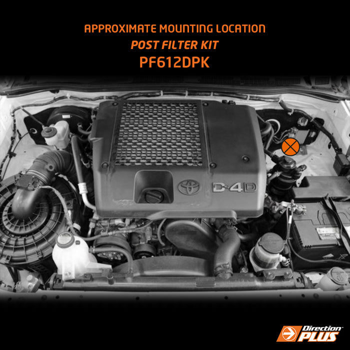 Fuel Manager Post-Filter Kit TOYOTA HILUX (PF612DPK)