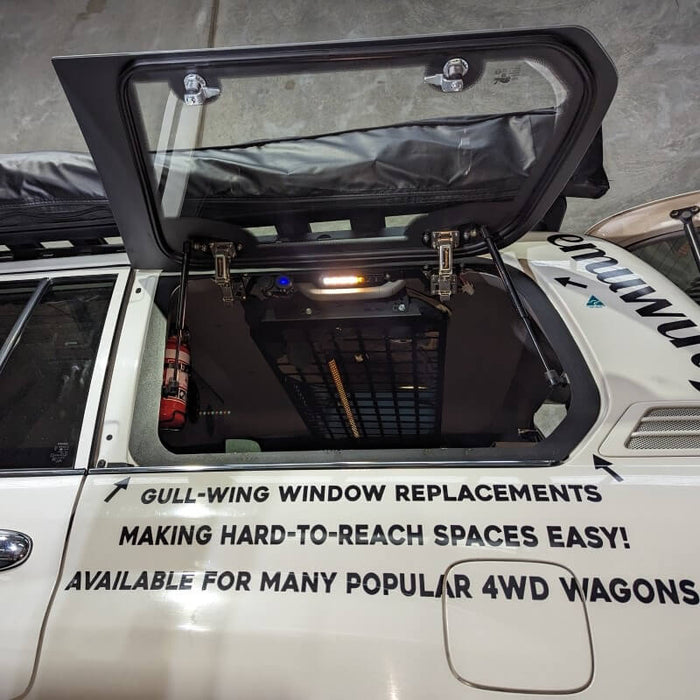 Gullwing Window – Land Cruiser 100/105 Series and Lexus LX470 1998 – 2007 – Emuwing