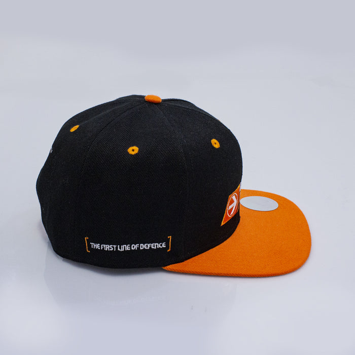 Black and Orange Hat